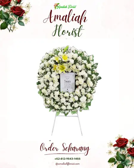 Krans Bunga Duka Randu Cangkring